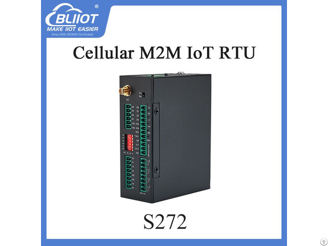 Gsm Gprs M2m Internet Of Things Rtu S272 8di 6ai 4do 1th 1rs485 32g Memory For Substations