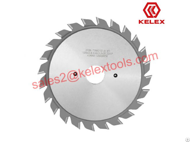 Pcd Adjustable Scoring Saw Blade For Single Or Double Sided Plastic Laminated Panels Mdf