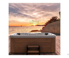 Hotel Whirlpool Acrylic Outdoor Massage Bathtub