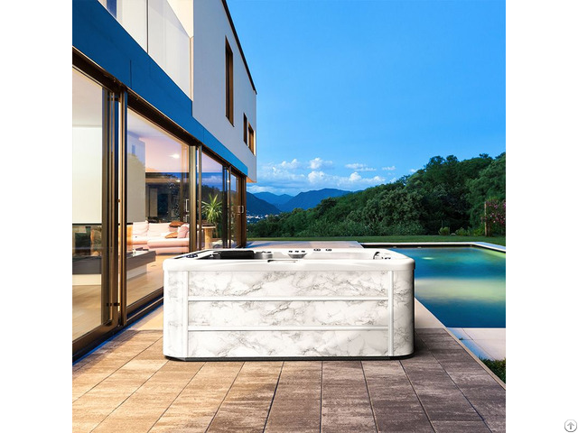 Europe Customized Balboa Acrylic Outdoor Spa Tub