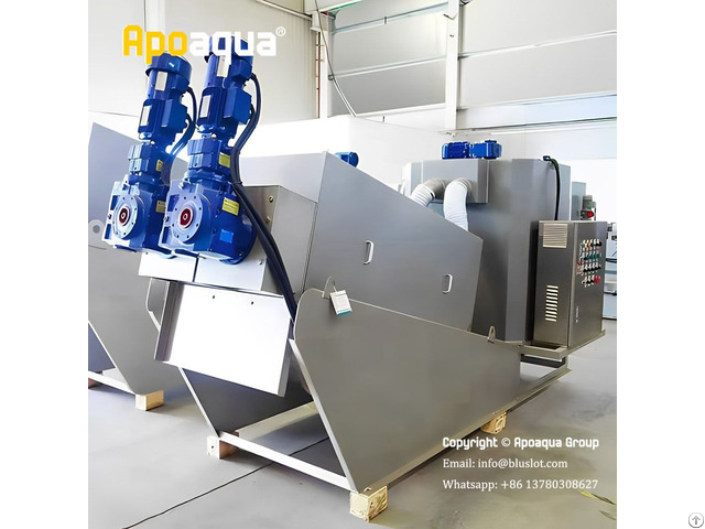 Sludge Dewatering Screw Press Machine Supplier Apoaqua