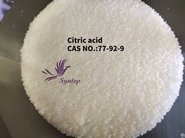 Citric Acid Cas No 77 92 9