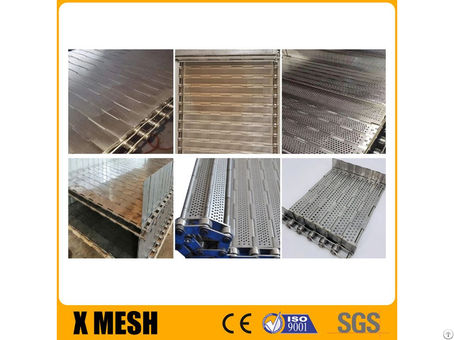 Metal Chain Plate Conveyor Belts