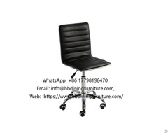 Black And White Leather Office Chair Dc U69f