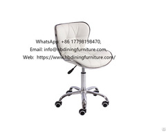 Swivel Leather Office Chair Footrest