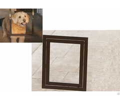 Durable Pet Screen Doors With Flat Design For Dogs