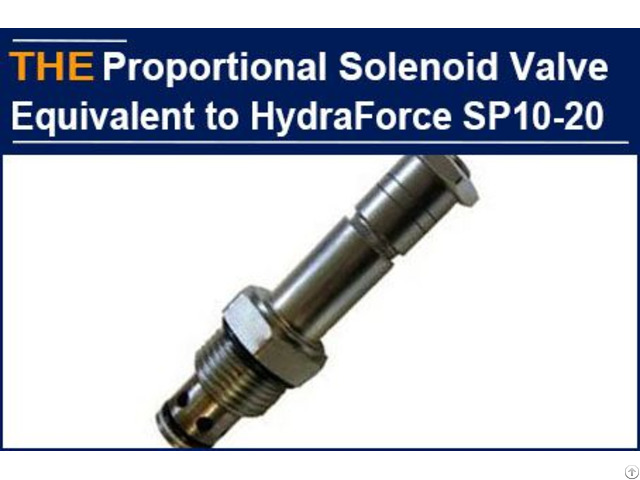 Proportional Solenoid Valve Equivalent To Hydraforce Sp10 20