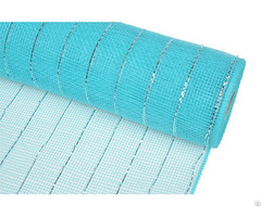 21inch 10yard Turquoise Plastic Strip Christmas Deco Mesh For 20s22