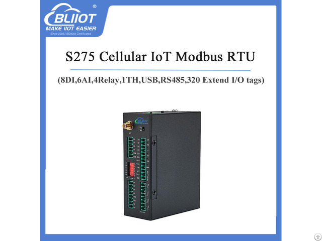 Cellular M2m Rtu For Light Pole Power Failure Monitoring With Rs485 Di Do Ai Th