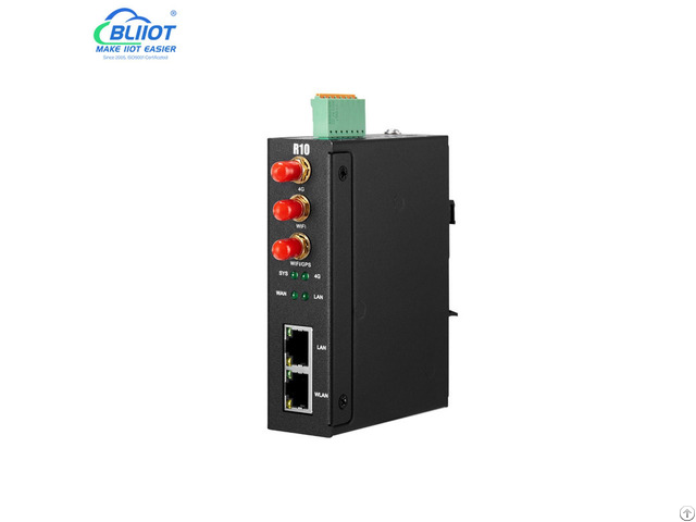 Industrial Grade Modbus Mqtt 4g Cellular Router R10 With Wifi For Smart Energy