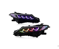 New Rgb Headlights For 2018 2024 Toyota Camry Le Se Xle Xse Trd Quad Projectors