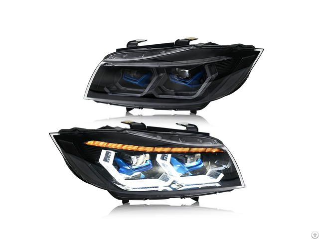 For 2005 2012 Bmw 3 Series E90 E91 Led Headlight Assembly Halogen Xenon