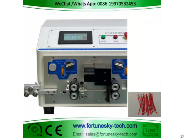 Automatic Dual Wire Stripping Machine