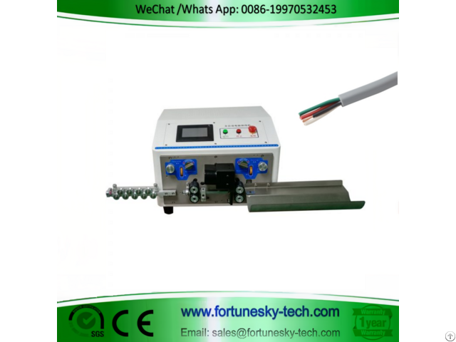 Automated Multicore Power Cable Stripping Machine