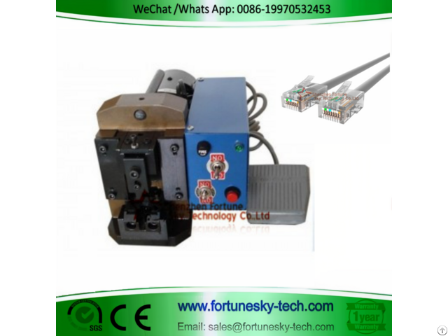 Ethernet Rj45 Crimping Machine