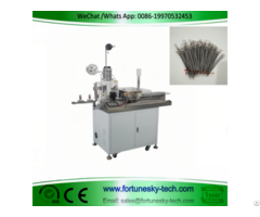 Automatic Multi Cut Strip Twist Tin 5 Wire Terminal Crimping Machine