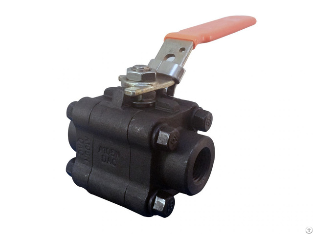 Api 6d Three Pieces Ball Valve A105n 1 Inch 1500lb