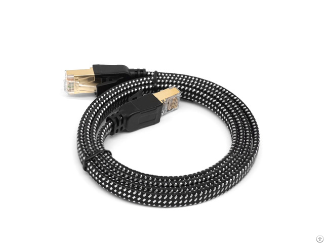 Cat8 Stp Ethernet Flat Cable