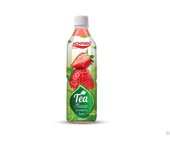 High Quality Green Tea With Strawberry Drink