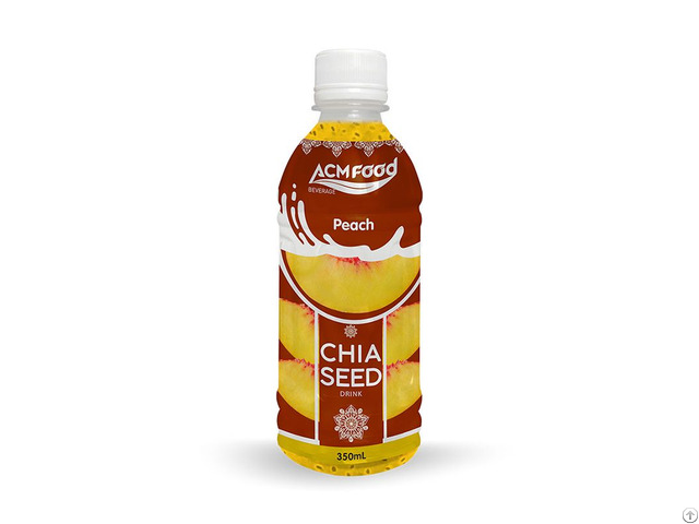 Peach Chia Seed Drink