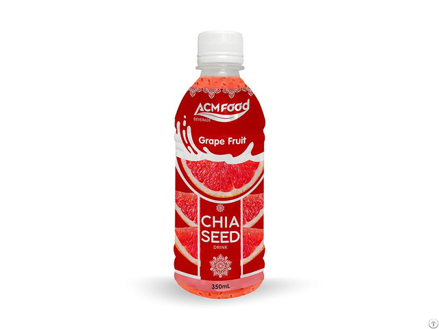 Acm Brand Grape Fruit Chia Seed Drink