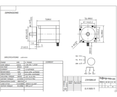 Stepper Motor 23hs8610 Cnc