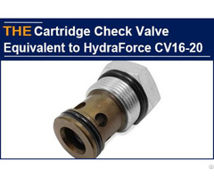 Cartridge Check Valve Equivalent To Hydraforce Cv16 20