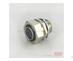 Nickel Plated Brass Straight Connector