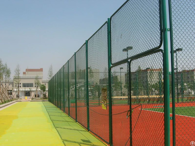 Stadium Chain Link Fencing Durable And Safe For Sports Venues