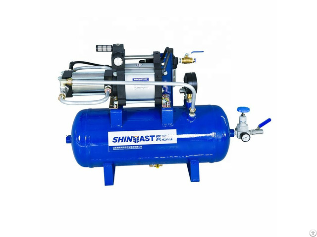 High Pressure Pneumatic Air Booster Amplifier System With 40 Liters Tank