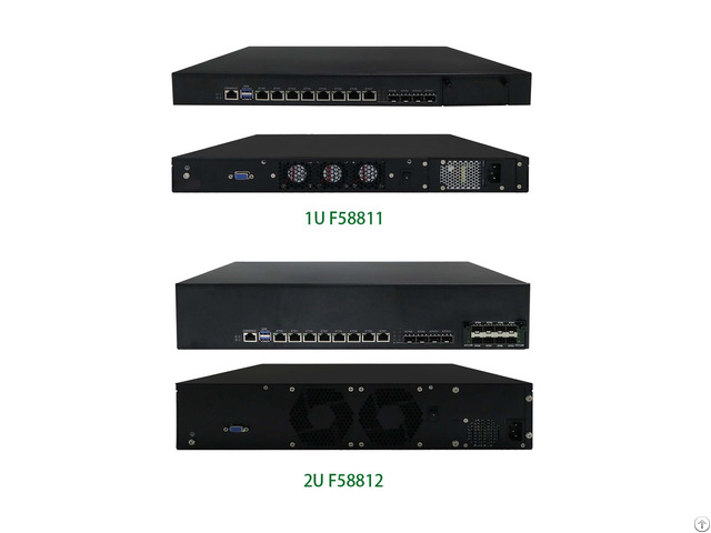 1u 2u Rackmount Network Security Appliances With Extremely Gen10 11 Processors