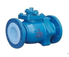 Flange Pfa Lined Ball Valve