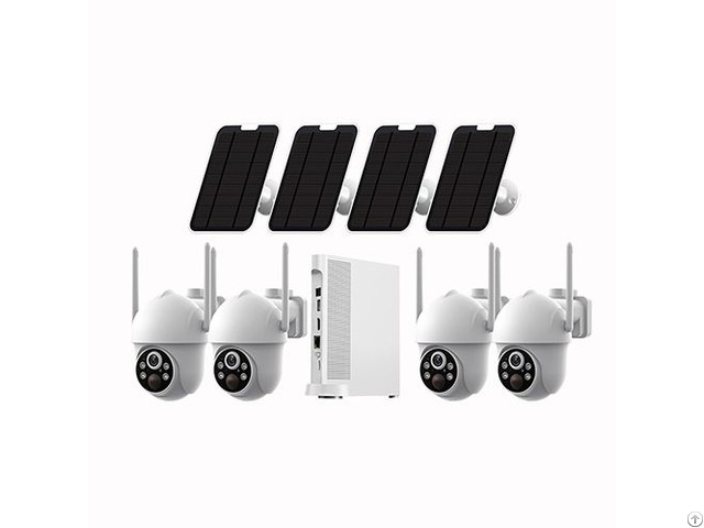 3mp Wi Fi Pan Tilt Cameras And Base Station Security System