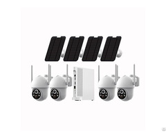 3mp Wi Fi Pan Tilt Cameras And Base Station Security System