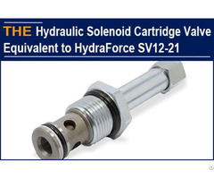 Hydraulic Solenoid Valve Equivalent To Hydraforce Sv12 21