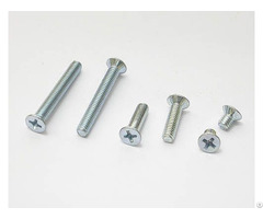 Countersunk Flat Cross Round Head Machine Screw