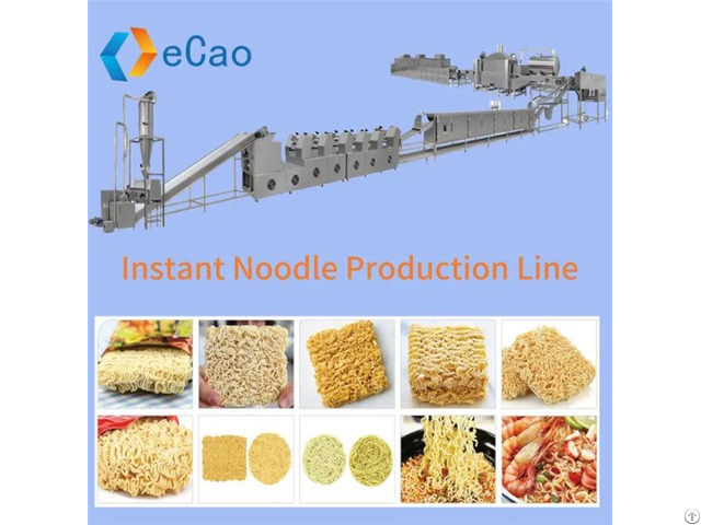 Instant Noodles Production Line Non Fried