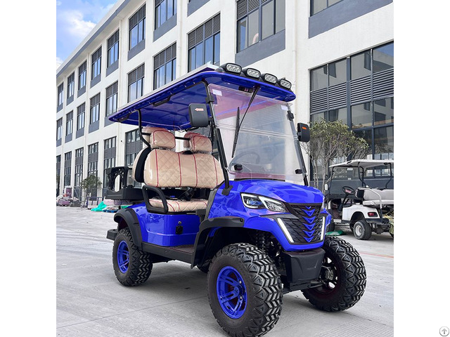 Factory 4 Seater Lithium Battery Electric Golf Car