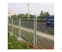 Railway Roadbed Slag Retaining Net Protective Fence Gate