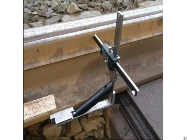 Switch Rail Lateral Wear Gauge For Track Maintenance