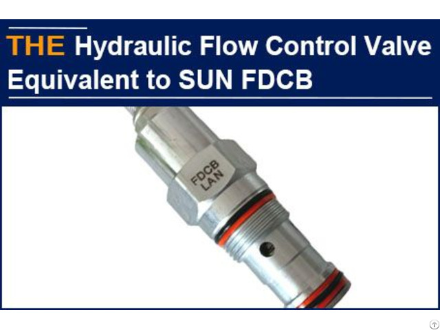 Hydraulic Flow Control Valve Equivalent To Sun Fdcb