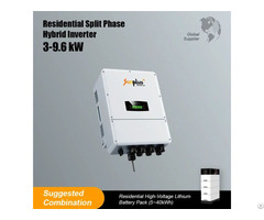 Sunplus 3 9 6kw Split Phase Hybrid Inverter