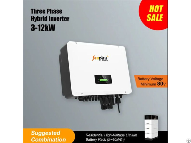 Sunplus 3 12kw Hybrid Inverter Three Phase