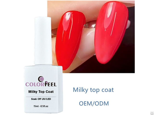 No Wipe Milky Top Coat