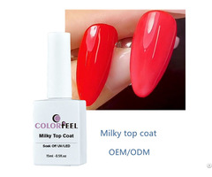 No Wipe Milky Top Coat