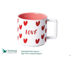 Short Sublimation Ceramic Mugs 2 Colors