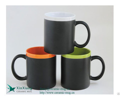 Writing Black Straight Ceramic Coffee Mugs Suppliers