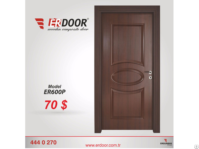 Erdoor Wooden Composite Door Er600p