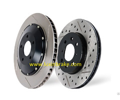 Drilled And Slotted Brake Disc Iso Ts 16949 Certified