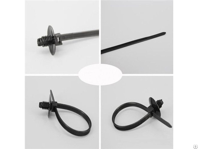 Nylon Ul Spiral Push Mounted Cable Tie